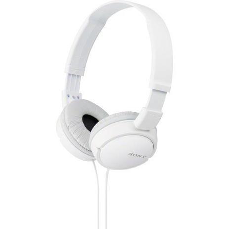 Fone de Ouvido Dobravel 1000MW MDR-ZX110 Branco SONY Menor preço em Fone de Ouvido Dobravel 1000MW MDR-ZX110 Branco SONY