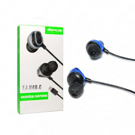 Fone de ouvido EJ-V46 Tipo C - Verde - Fone de Ouvido - Magazine Luiza