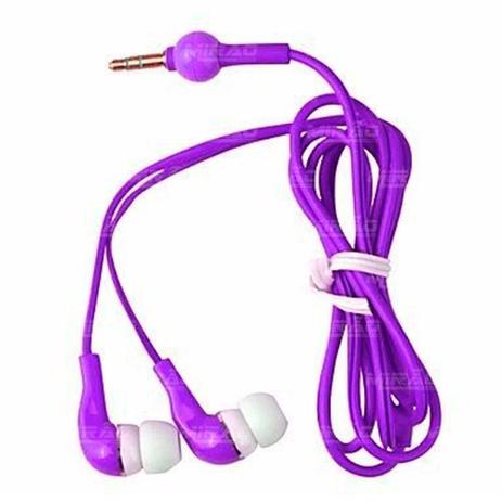 Fone de Ouvido Emborrachado Intra-auricular M5-5A Stéreo Roxo - Mix Stéreo Menor preço em Fone de Ouvido Emborrachado Intra-auricular M5-5A Stéreo Roxo - Mix Stéreo