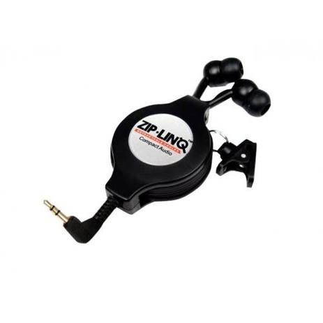 Fone de ouvido estéreo com cabo retrátil (Plug 2,5 mm) - Ziplinq é boa?