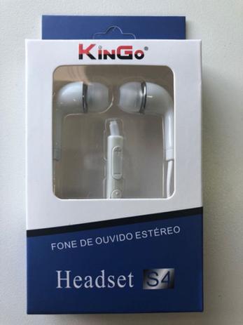 Fone de ouvido estéreo headset S4 - Kingo - Headset - Magazine Luiza