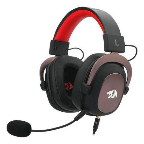 Fone De Ouvido Gamer Redragon H510 Zeus 2 Preto E Vermelho - Headset -  Magazine Luiza