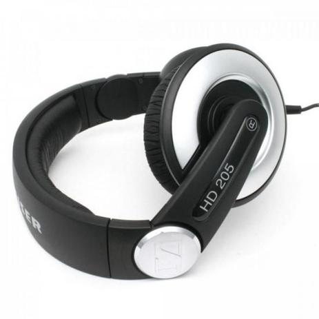 Fone de Ouvido HD205 II West Preto SENNHEISER - Headphone - Magazine Luiza