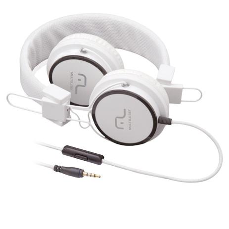 Fone de Ouvido Headphone Fun Branco PH087 Multilaser Menor preço em Fone de Ouvido Headphone Fun Branco PH087 Multilaser