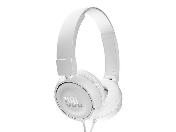 Fone de Ouvido Headphone Jbl T450 Branco Menor preço em Fone de Ouvido Headphone Jbl T450 Branco