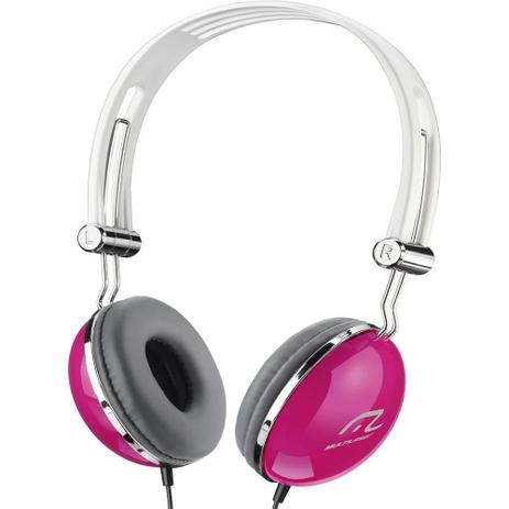 Fone de Ouvido Headphone Pop Rosa - Multilaser Menor preço em Fone de Ouvido Headphone Pop Rosa - Multilaser