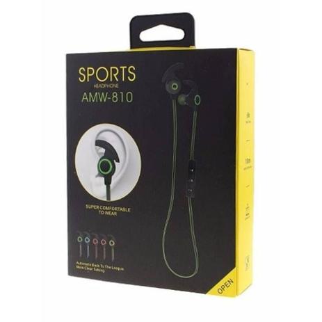 Fone De Ouvido Headphone Sports Amw-810 Com Bluetooth - Estéreo - Lotus Menor preço em Fone De Ouvido Headphone Sports Amw-810 Com Bluetooth - Estéreo - Lotus