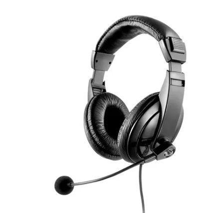 Fone de Ouvido Headset Com Microfone Flexível Giant Multilaser Preto Menor preço em Fone de Ouvido Headset Com Microfone Flexível Giant Multilaser Preto
