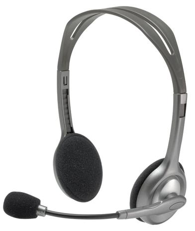 Fone de ouvido headset microfone h110 logitech Menor preço em Fone de ouvido headset microfone h110 logitech