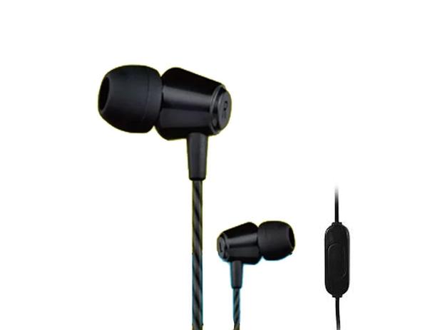 Fone De Ouvido Intra auricular Com Microfone JWCOM PRETO - Fone de Ouvido -  Magazine Luiza