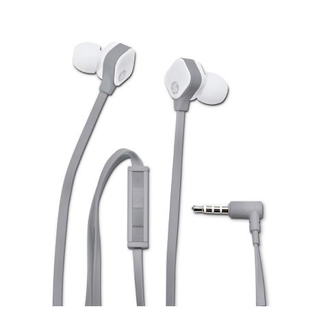 Fone de Ouvido Intra-Auricular H2310 Cinza e Branco J8H43AAABL HP Menor preço em Fone de Ouvido Intra-Auricular H2310 Cinza e Branco J8H43AAABL HP