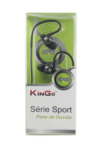 Fone de Ouvido KinGo Série Sport - SP80 - Fone de Ouvido - Magazine Luiza