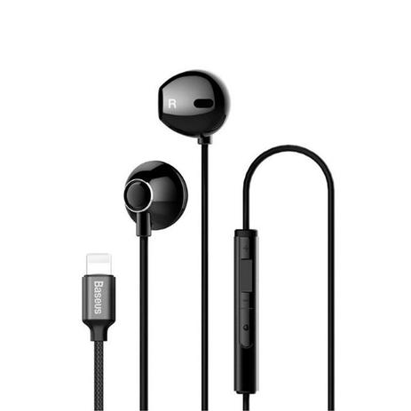 Fone de Ouvido Lightning Baseus Encok P06 Menor preço em Fone de Ouvido Lightning Baseus Encok P06