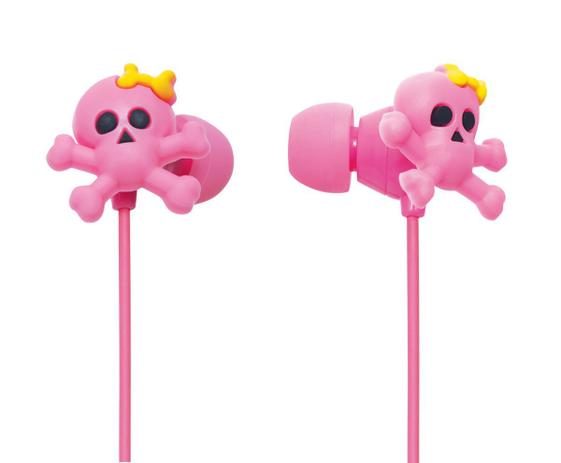 Fone de ouvido mini caveira rosa maxprint 60870-0 é ruim? Fone de ouvido mini caveira rosa maxprint 60870-0 é boa?