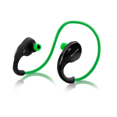 Fone de Ouvido Multilaser Arco Sport Bluetooth para Celular Verde - PH184 Menor preço em Fone de Ouvido Multilaser Arco Sport Bluetooth para Celular Verde - PH184