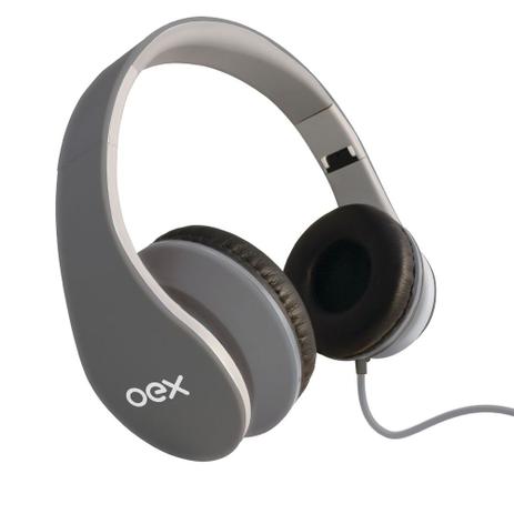 Fone de Ouvido OEX Headset Sense HP100 - Cinza é boa?