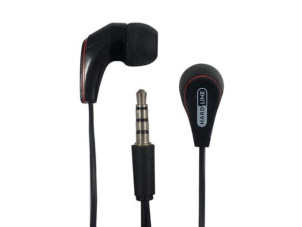 Fone De Ouvido P2 Hardline EAR Z202 Flat Preto e Branco - Hard line Menor preço em Fone De Ouvido P2 Hardline EAR Z202 Flat Preto e Branco - Hard line