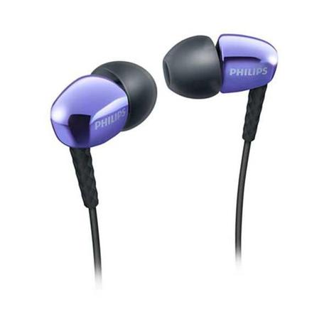 Fone de Ouvido Philips Intra-Auricular Roxo SHE3900PP/00 Menor preço em Fone de Ouvido Philips Intra-Auricular Roxo SHE3900PP/00
