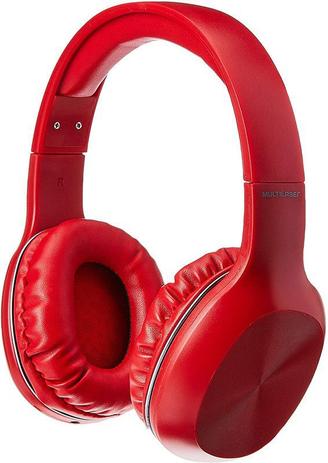 Fone de Ouvido Pop Bluetooth com Microfone Sem fio Hands Free Earpads Extra  Macios Multilaser PH248 Vermelho - Pulse - Headphone Bluetooth - Magazine  Luiza