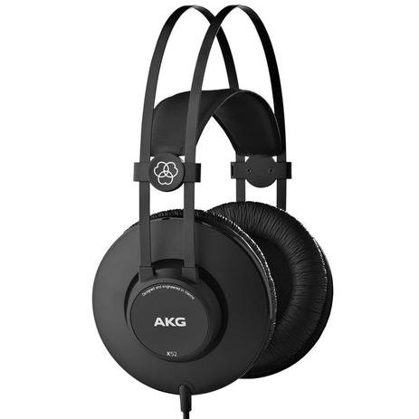 Fone de Ouvido Profissional AKG K52 Studio Headphone Mixagem Masterização e  Dispositivos Móveis - Headphone - Magazine Luiza