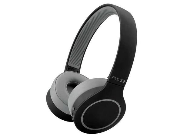 Fone de ouvido pulse head beats bluetooth 5.0 preto e cinza - ph339 -  Headphone Bluetooth - Magazine Luiza