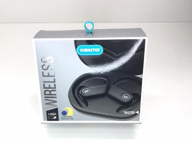 Fone de ouvido sem fio Bluethooth 45 horas de autonomia de bateria  Certificado pela ANATEL Kimaster TWS200 - Fone de Ouvido Bluetooth -  Magazine Luiza