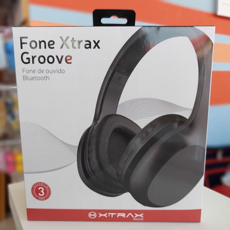 Fone de Ouvido sem fio Bluetooth c/Microfone Xtrax Groove - Fone de Ouvido  Bluetooth - Magazine Luiza