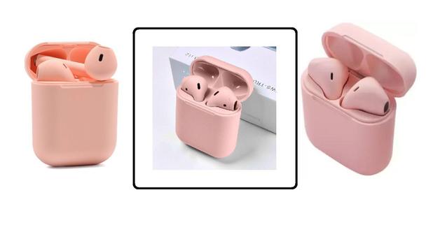 Fone de Ouvido Sem Fio I12 Tws ROSA - Fone de Ouvido Bluetooth - Magazine  Luiza