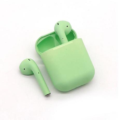 Fone De Ouvido Sem Fio I12 VERDE - TWS - Fone de Ouvido Bluetooth -  Magazine Luiza