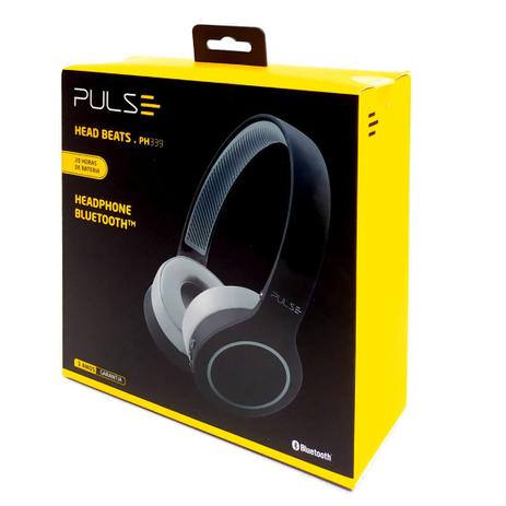Fone de Ouvido Sem Fio Pulse Beats Premium Emborrachado - Multilaser -  Headphone Bluetooth - Magazine Luiza