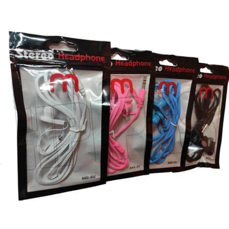 Fone de ouvido simples s/mic kit com 4 unidades - Fone de Ouvido com Fio -  Magazine Luiza