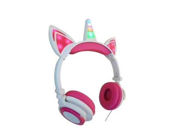 Fone De Ouvido Unicórnio Com Luz De Led - Inova - Fone de Ouvido - Magazine  Luiza