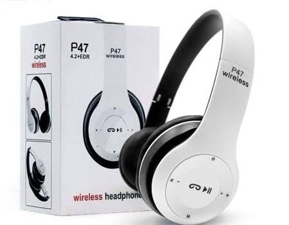 Fone de ouvido wireless - P47 - Fone de Ouvido - Magazine Luiza