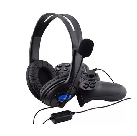 Fone Gamer Com fio Microfone Headset Para Celular Pc Compativel Ps4 Ps5  Marca - Dacar - Headset Gamer - Magazine Luiza