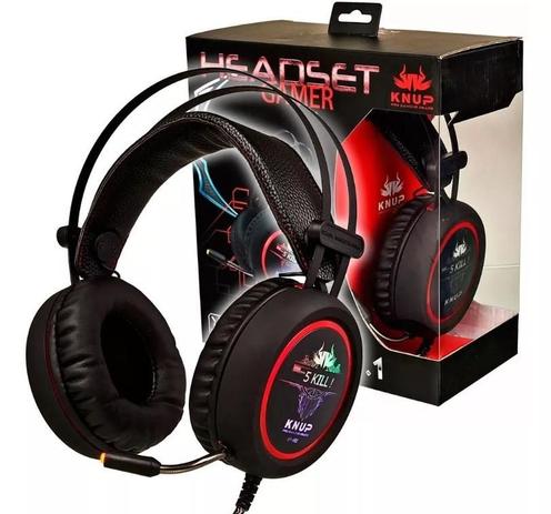 Fone Gamer Headset KP-401 7.1 Sound effect - KNUP - Headset Gamer -  Magazine Luiza