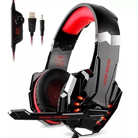 Fone Gamer Headset Ps4 Xbox Pc P2 Usb Kotion Each G9000 Vermelho é boa?