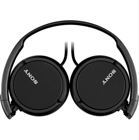 Fone Headphone Preto MDR-ZX110/BCAE - Sony Menor preço em Fone Headphone Preto MDR-ZX110/BCAE - Sony