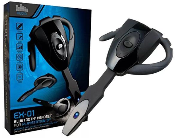 Fone Headset Bluetooth Playstation Ps3 Pc Jogos Online Live Ex-01 Menor preço em Fone Headset Bluetooth Playstation Ps3 Pc Jogos Online Live Ex-01