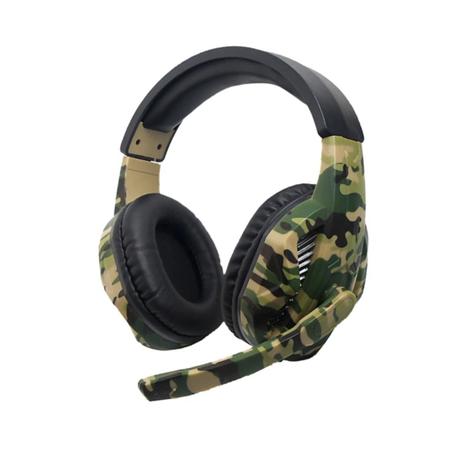 FONE DE OUVIDO HEADSET GAMER MULTILASER WARRIOR STRATON - PH305 CAMUFLADO -  24 Informática