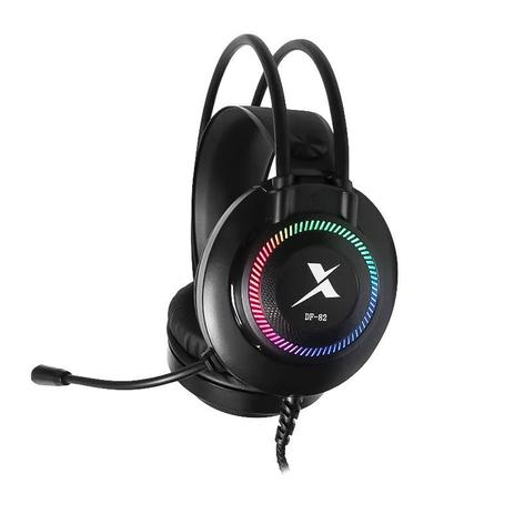 Fone Headset Gamer DEX DF-82 Preto com iluminação RGB - Headset - Magazine  Luiza