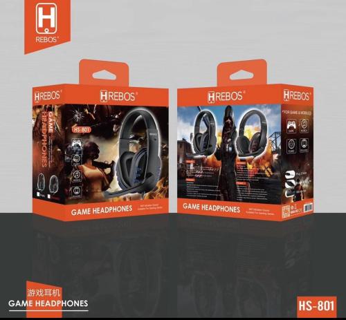Fone Headset Gamer Redragon Bio com microfone H801 preto com detalhe azul - HREBOS Menor preço em Fone Headset Gamer Redragon Bio com microfone H801 preto com detalhe azul - HREBOS