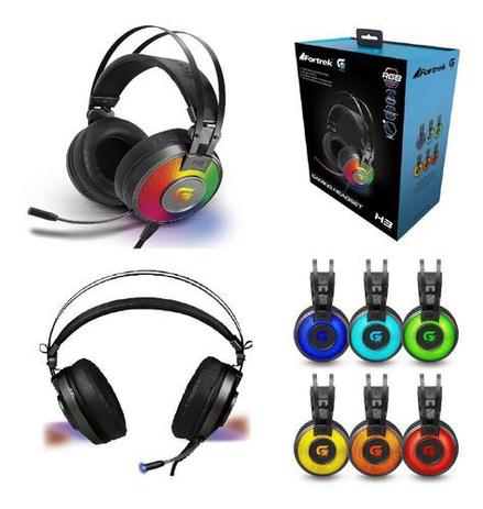 Fone Headset Gamer Rgb G Pro H3+ Som Surround 7.1 Fortrek - Headset -  Magazine Luiza