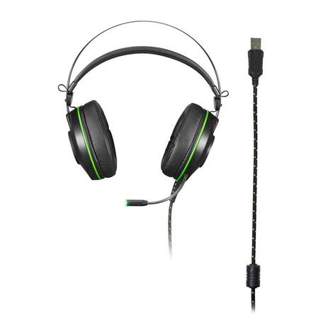 Fone Headset Gamer Warrior PH259 USB 7.1 Arco Flexível Led Verde é ruim? Fone Headset Gamer Warrior PH259 USB 7.1 Arco Flexível Led Verde é boa?