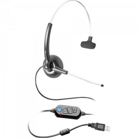 Fone Headset Stile Compact Voip Preto Felitron - Exbom Menor preço em Fone Headset Stile Compact Voip Preto Felitron - Exbom