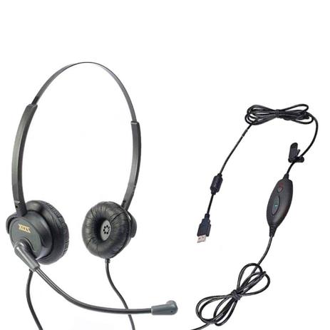 Fone Headset USB DH-60D Zox Duplo Auricular é boa?