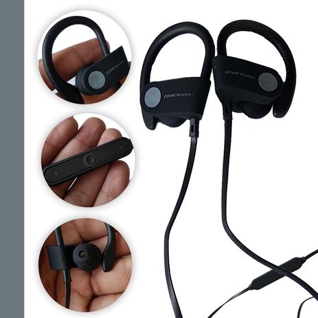 Fone Ouvido Bluetooth Microfone Esporte Corrida Preto - Kl store é boa?