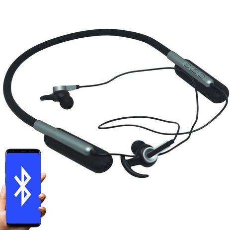 Fone Ouvido Headphone Bluetooth Sem Fio Esporte Flexível Estéreo Vibra Infokit HBT-82 Preto Cinza Menor preço em Fone Ouvido Headphone Bluetooth Sem Fio Esporte Flexível Estéreo Vibra Infokit HBT-82 Preto Cinza