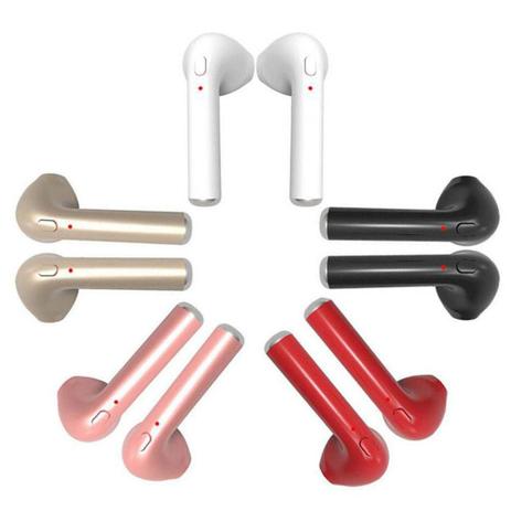 Fone Ouvido Sem Fio Bluetooth TWS HBQ I7s para iPhone Samsung Motorola Menor preço em Fone Ouvido Sem Fio Bluetooth TWS HBQ I7s para iPhone Samsung Motorola