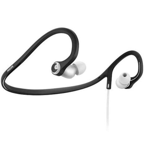 Fone Philips Shq4300 Esportivo ActionFit Preto Menor preço em Fone Philips Shq4300 Esportivo ActionFit Preto