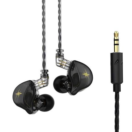 Fones De Ouvido QKZ ZXT S/ MICROFONE Universal 3.5mm Esporte Menor preço em Fones De Ouvido QKZ ZXT S/ MICROFONE Universal 3.5mm Esporte